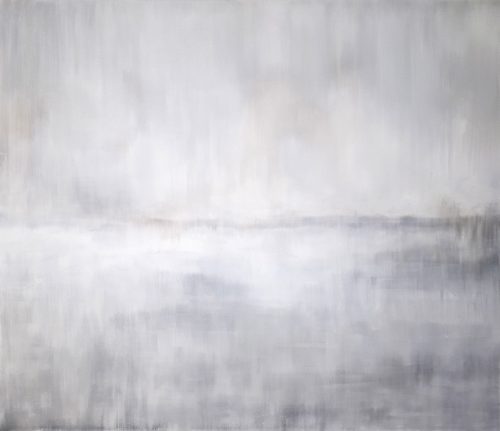 Obra de arte original contemporánea, Sueño, 120 x 140 cm, paisaje abstracto por Luc Andrieux