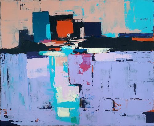 Obra de arte original contemporánea, Título, 00 x 00 cm, paisaje abstracto por Luc Andrieux