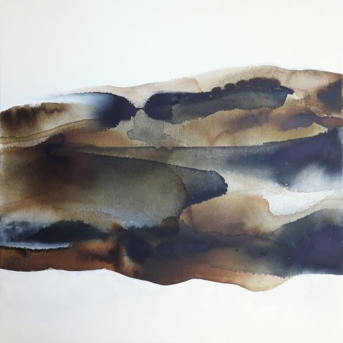 Obra de arte original contemporánea, Mutación, 80 x 80 cm, pintura abstracta por Luc Andrieux