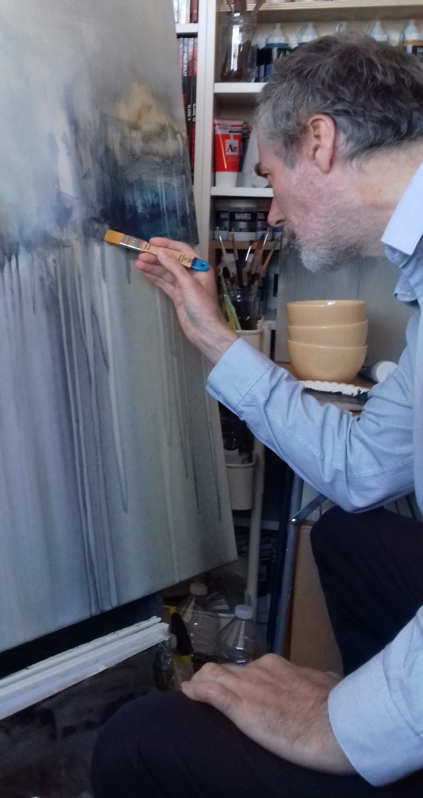 Luc Andrieux artiste peintre, sa technique Luc Andrieux artiste peintre, sa technique